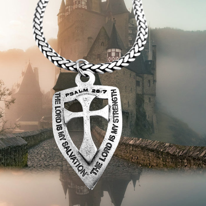 Cross Shield On Heavy Chain