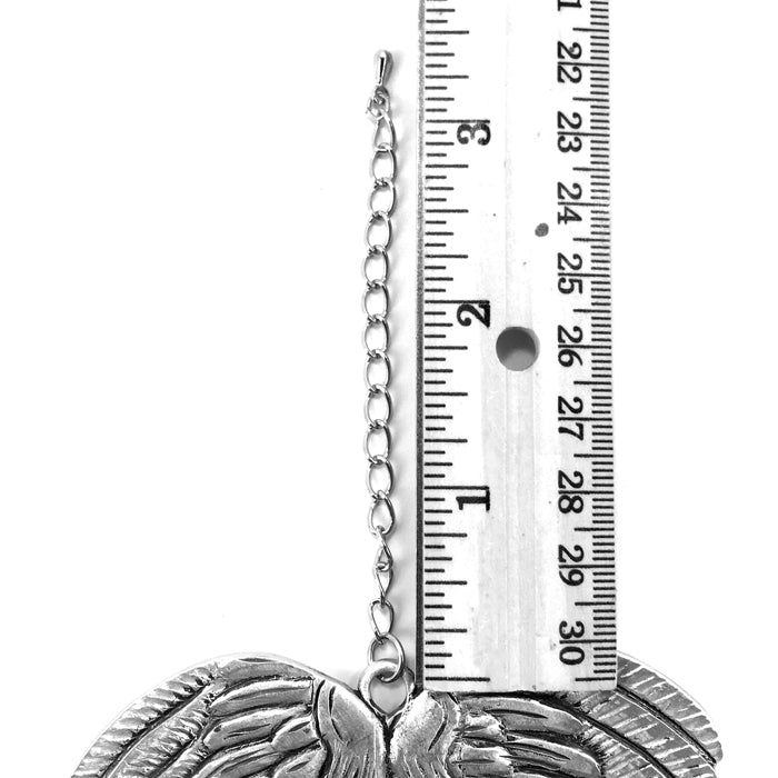 Angel Wings Round Photo Keepsake Ornament Gift - Forgiven Jewelry