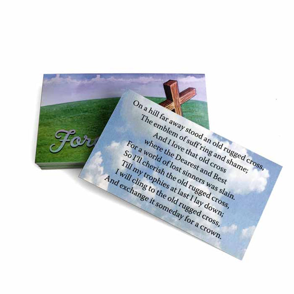 Forgiven Inspirational Pocket Card - Forgiven Jewelry