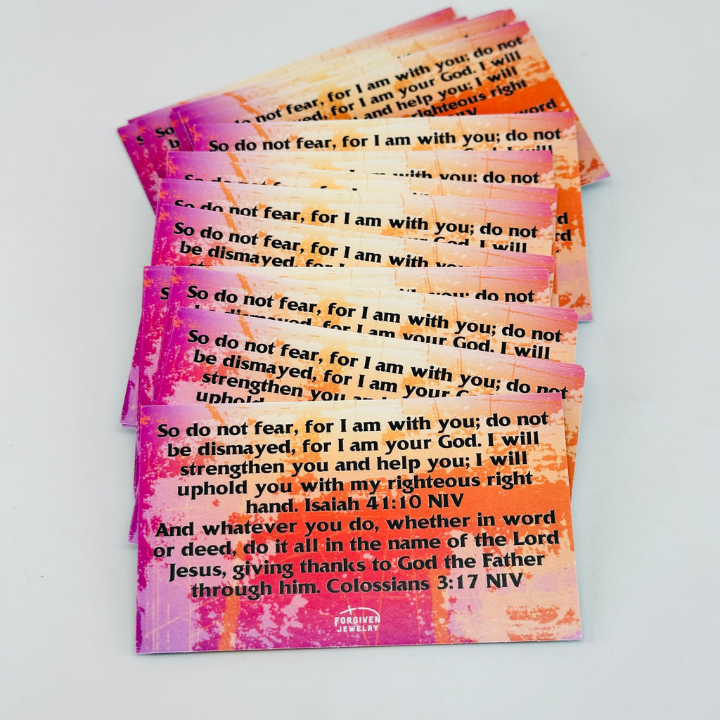 I Can Do All Things Through Christ Inspirational Pocket Card