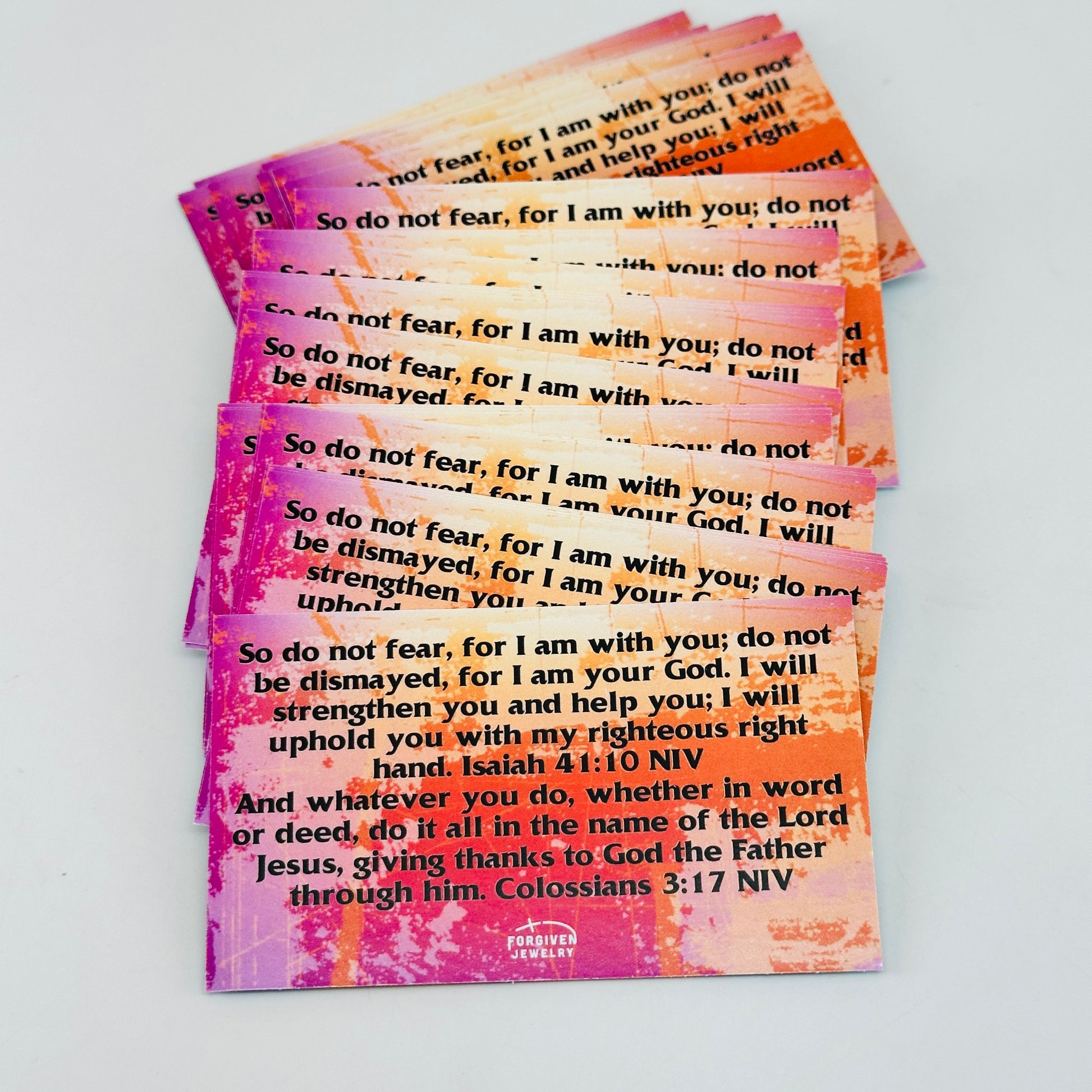 I Can Do All Things Through Christ Inspirational Pocket Card