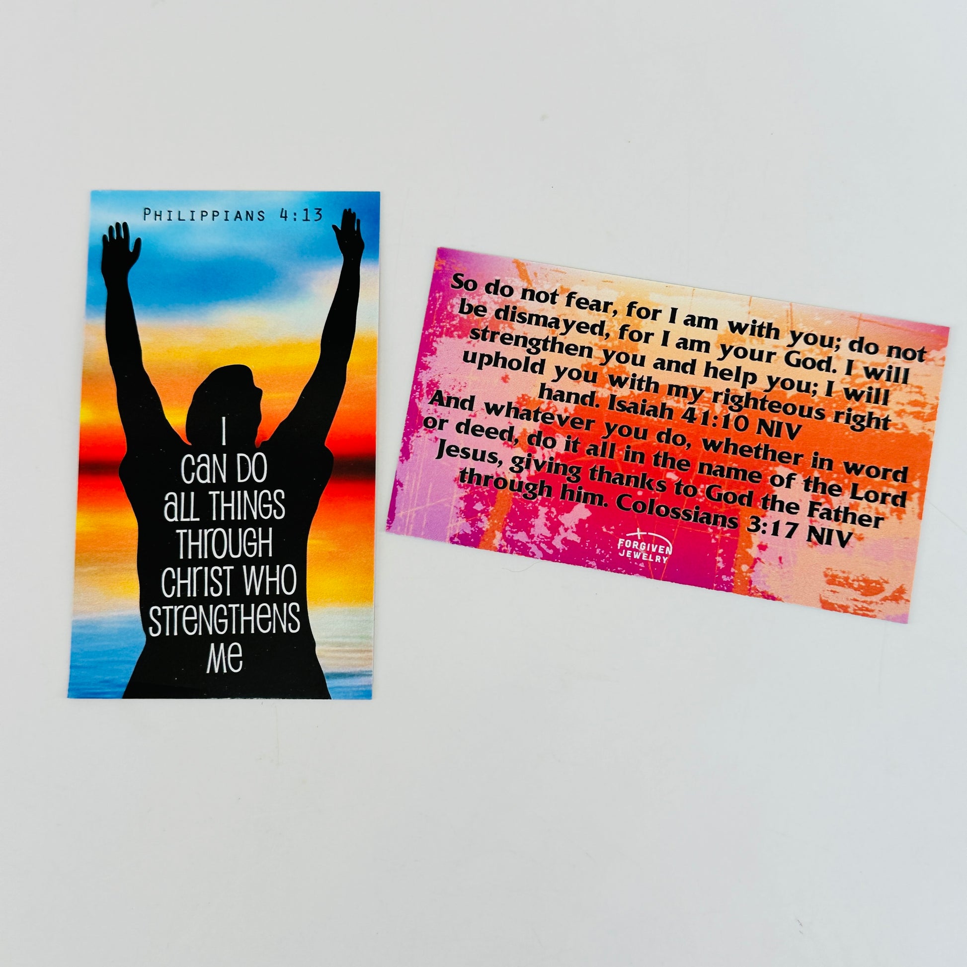 I Can Do All Things Through Christ Inspirational Pocket Card