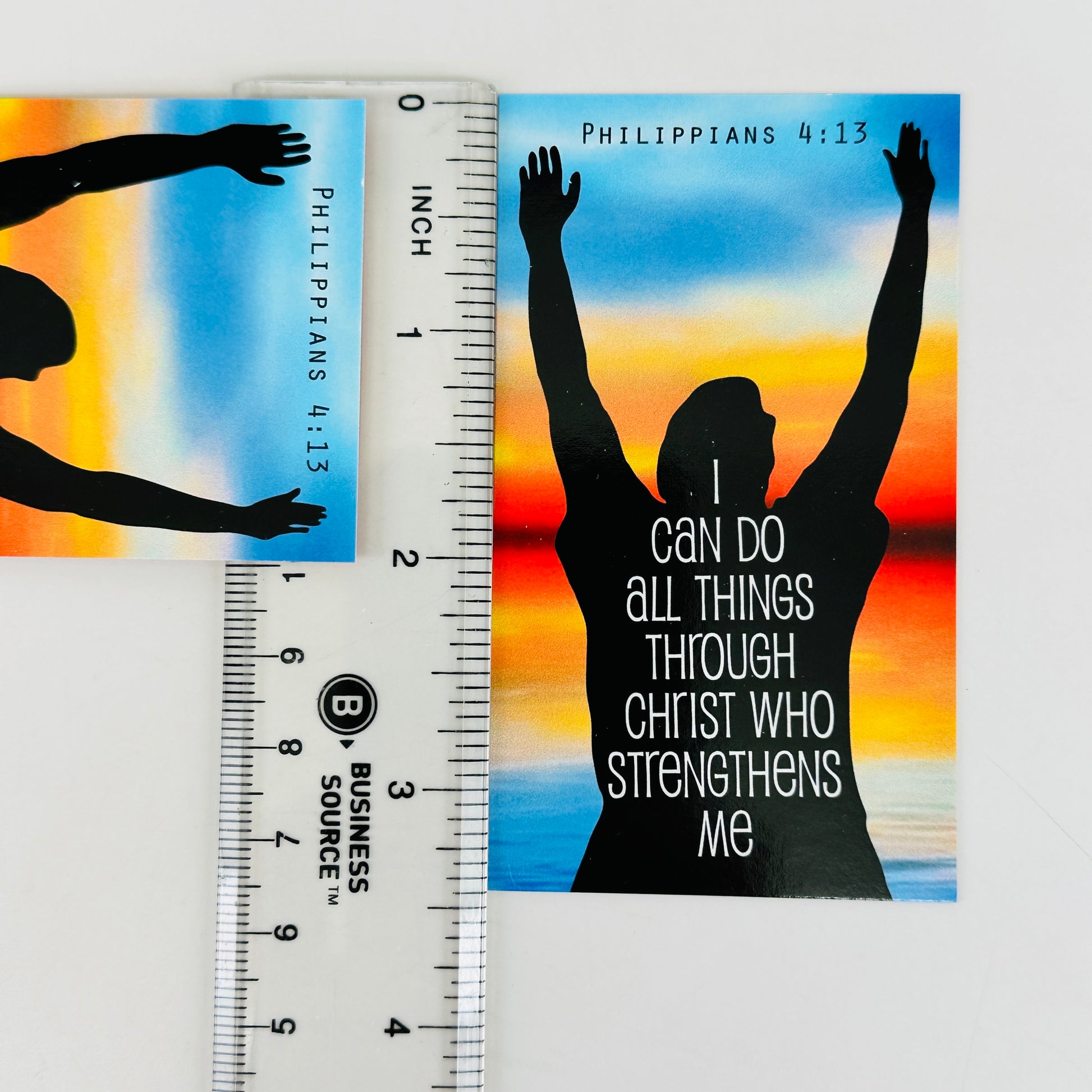 I Can Do All Things Through Christ Inspirational Pocket Card