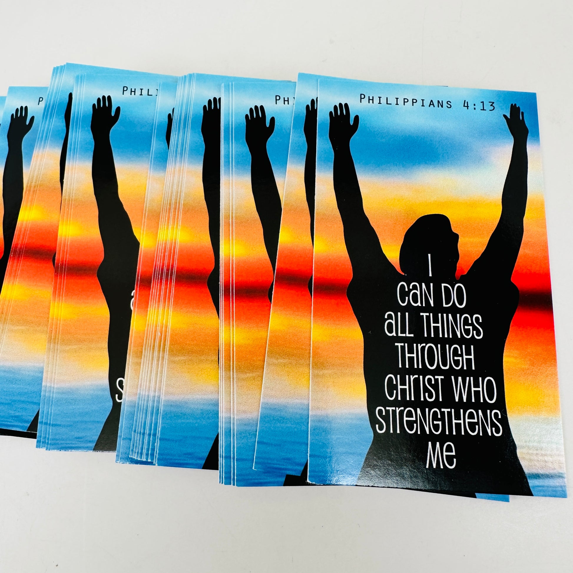 I Can Do All Things Through Christ Inspirational Pocket Card