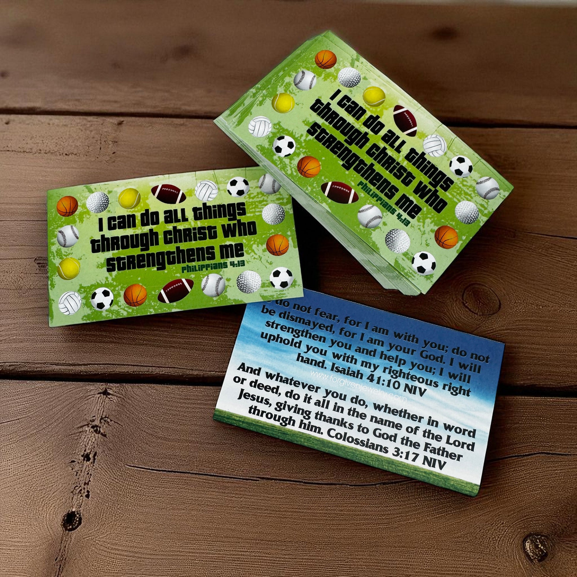 Phil 413 I Can Do All Things Through Christ Inspirational Pocket Card