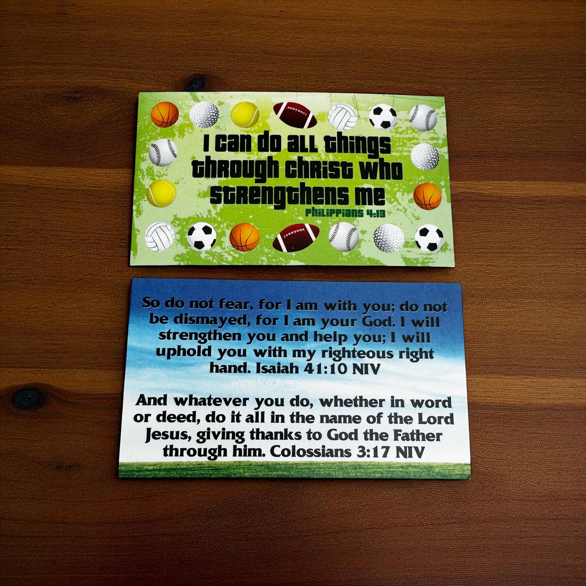 Phil 413 I Can Do All Things Through Christ Inspirational Pocket Card