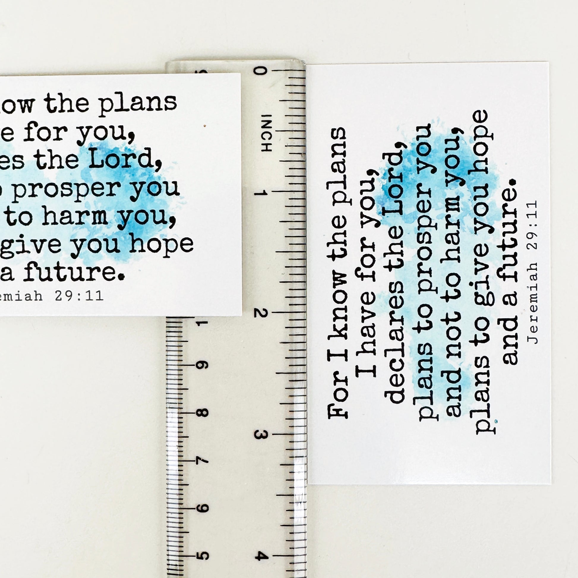 Jeremiah 2911-13 I Know The Plans I Have For You Inspirational Pocket Card