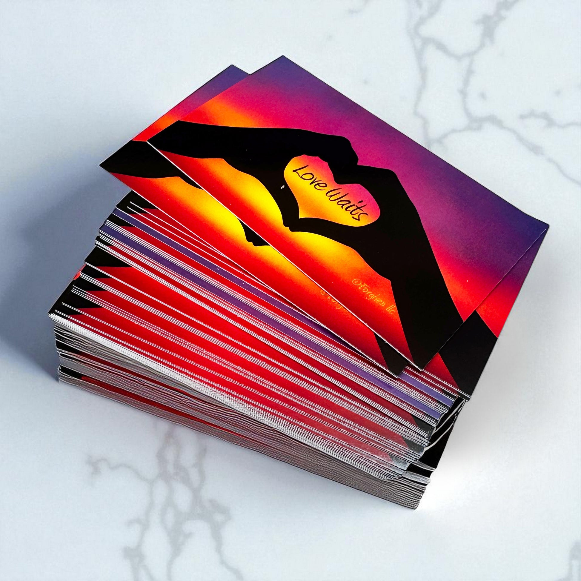 Love Waits Inspirational Pocket Card