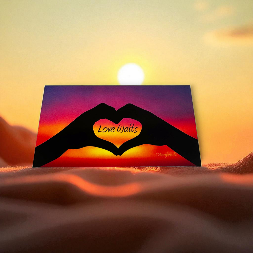Love Waits Inspirational Pocket Card