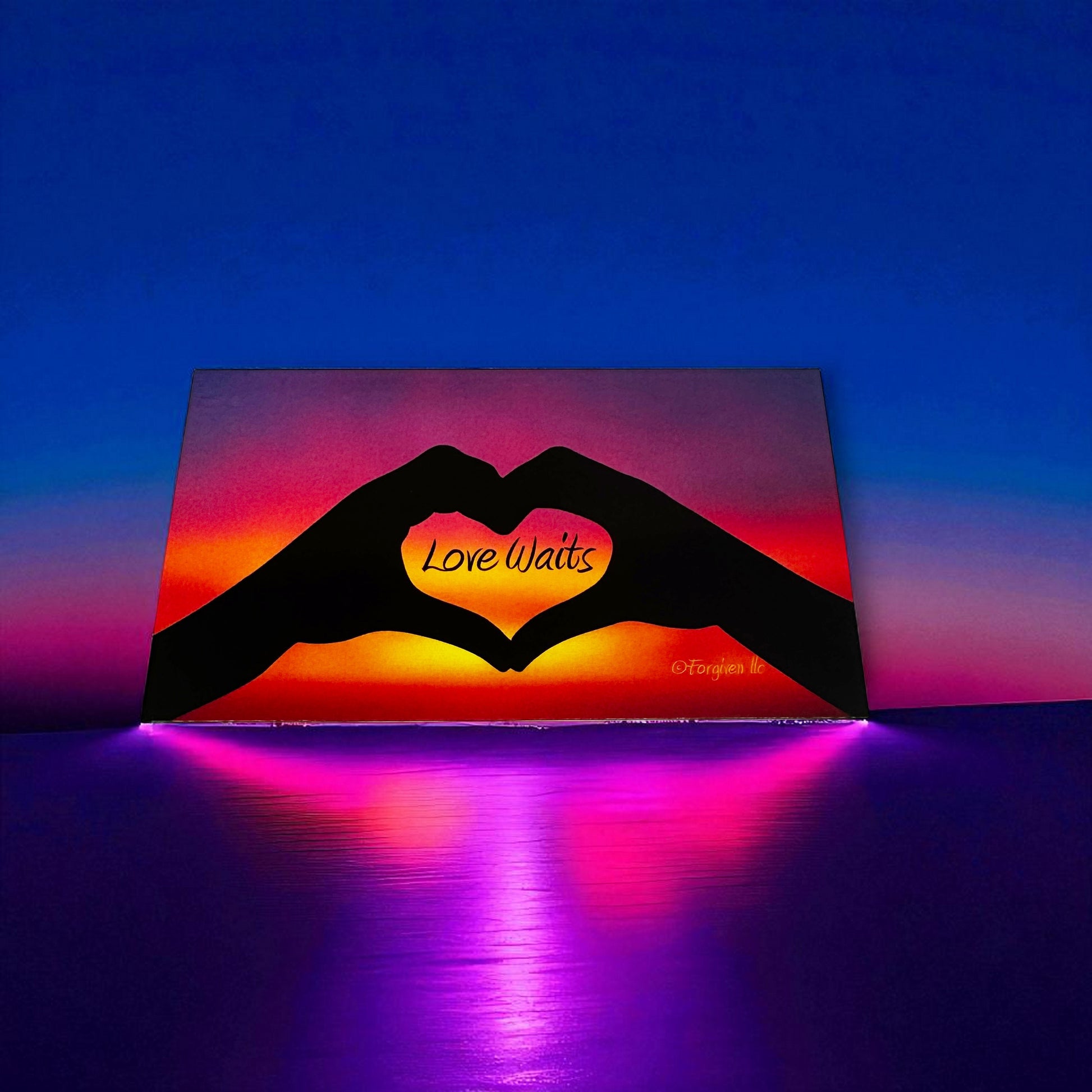 Love Waits Inspirational Pocket Card