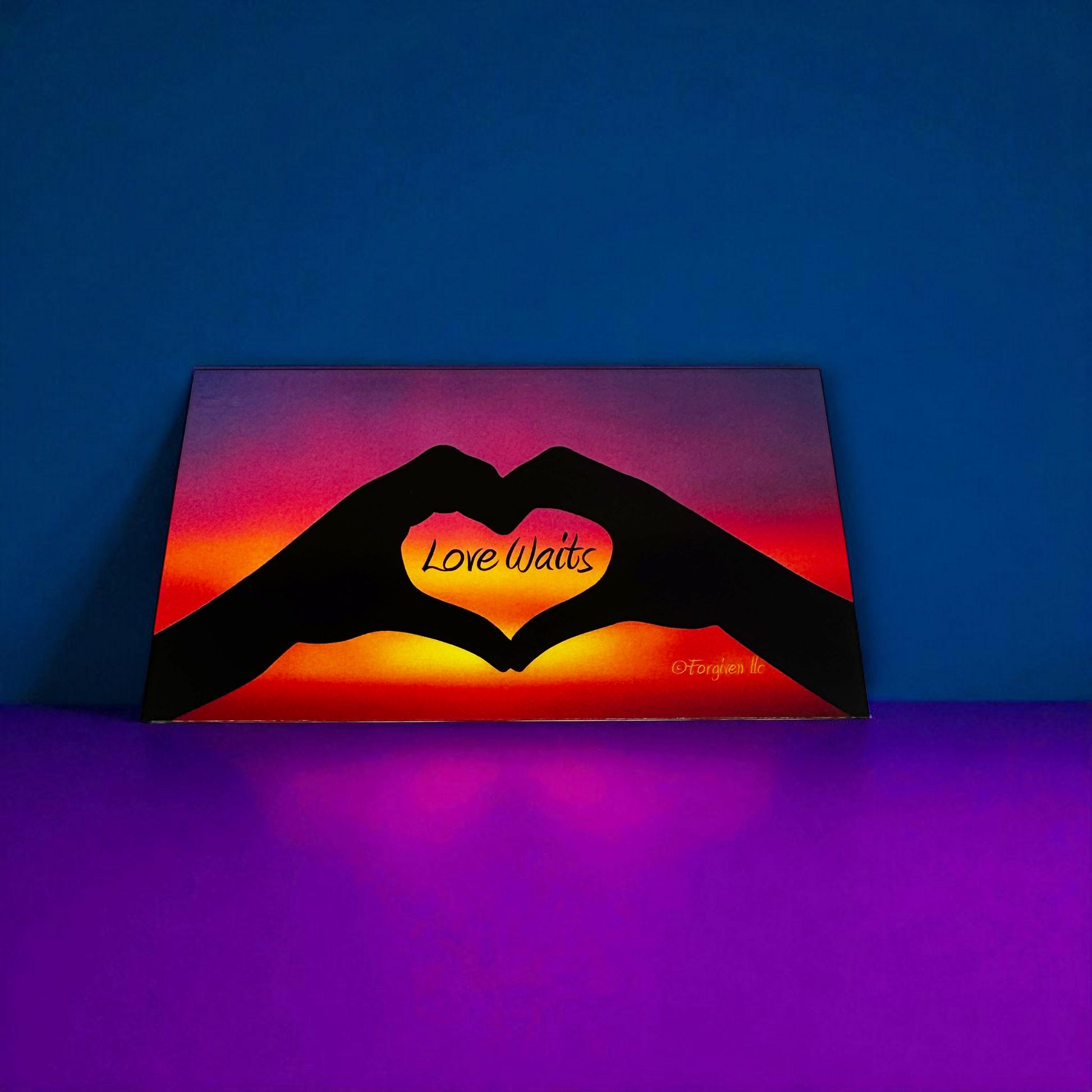 Love Waits Inspirational Pocket Card