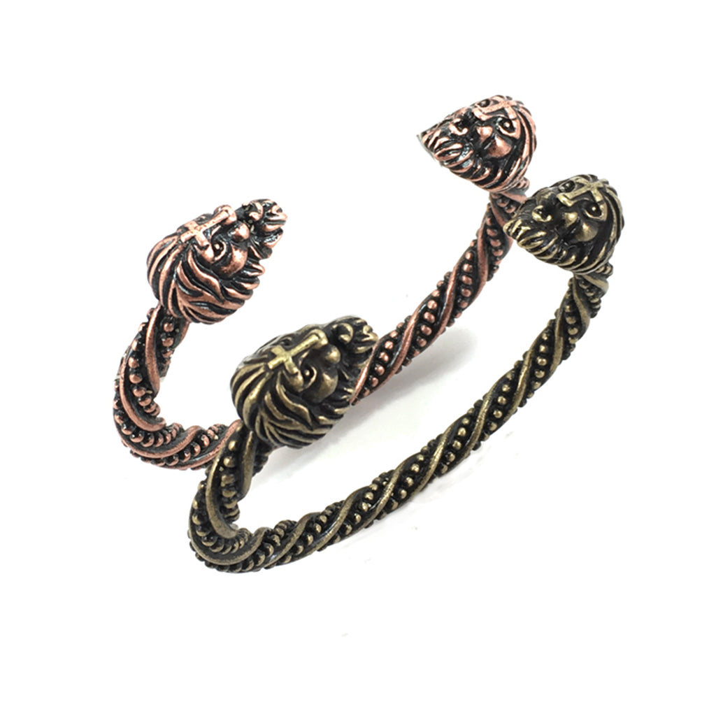 Vikings Lion Bangle Copper