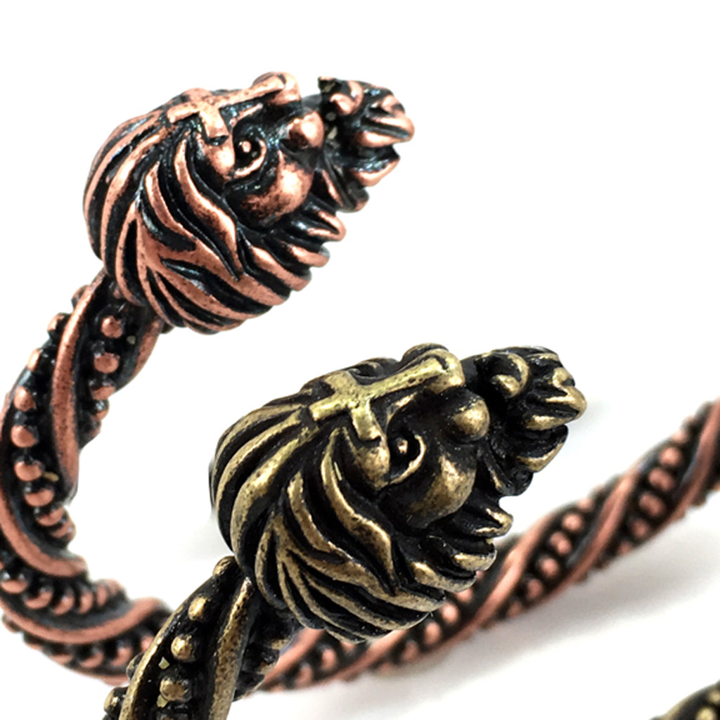 Vikings Lion Bangle Copper