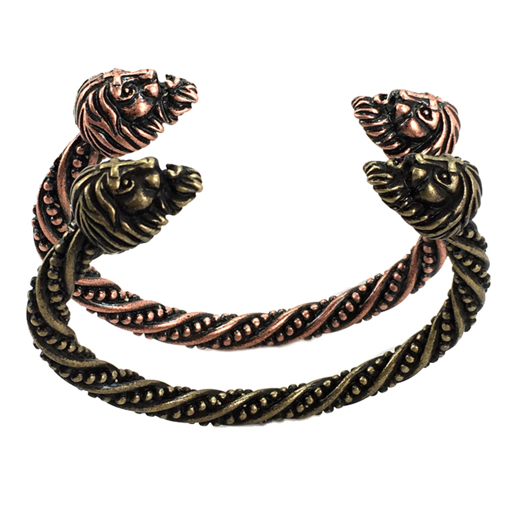 Vikings Lion Bangle Copper