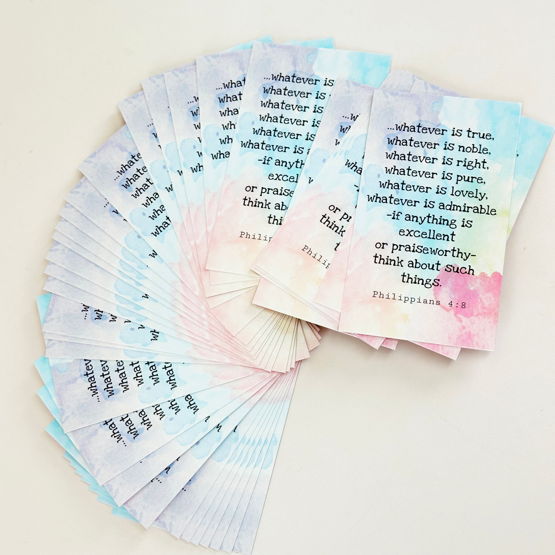 Philippians 44-8 Rejoice In The Lord Inspirational Pocket Card