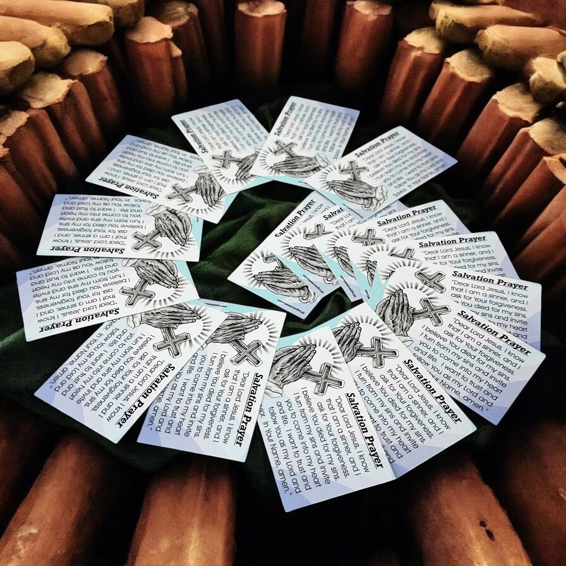 Salvation Prayer Scripture Sharing Card Call On The Name Of The Lord Inspirational Pocket Card