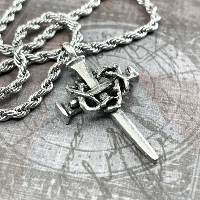 Sword Amongst The Thorns Necklace – Wyvern's Hoard