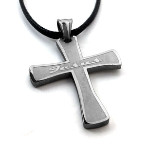 Cross Jesus Necklace - Forgiven Jewelry