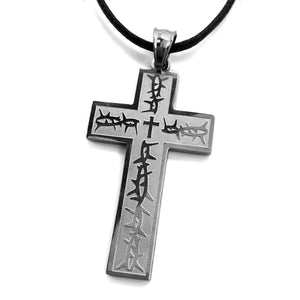 Thorns Cross Necklace - Forgiven Jewelry