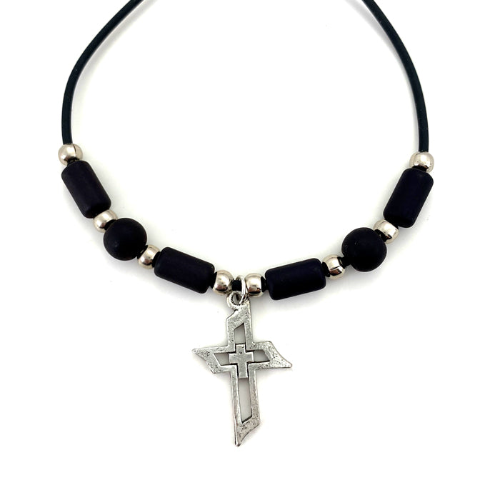 Men Of Faith Cross Necklace - Forgiven Jewelry