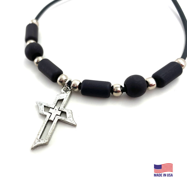 Men Of Faith Cross Necklace - Forgiven Jewelry