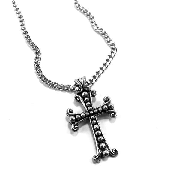 Faith Cross Necklace on Chain - Forgiven Jewelry
