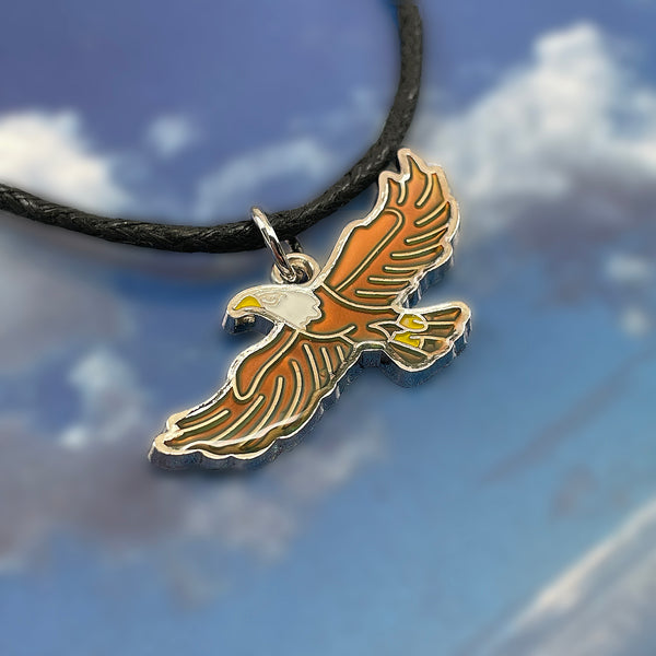 Eagle Color Change Mood Necklace