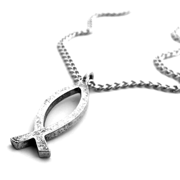 Ichthus Fish Necklace - Forgiven Jewelry