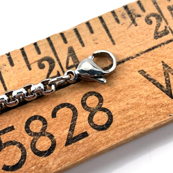 Box Heavy Neck Chain Select Your Size - Forgiven Jewelry