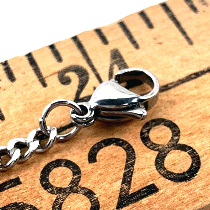 Curb Neck Chain Select Your Size - Forgiven Jewelry