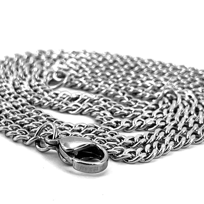 Shield with Cross 18 Inch Chain Necklace - Forgiven Jewelry