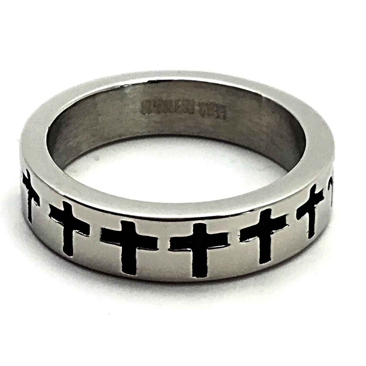 Cross Band Ring - Forgiven Jewelry