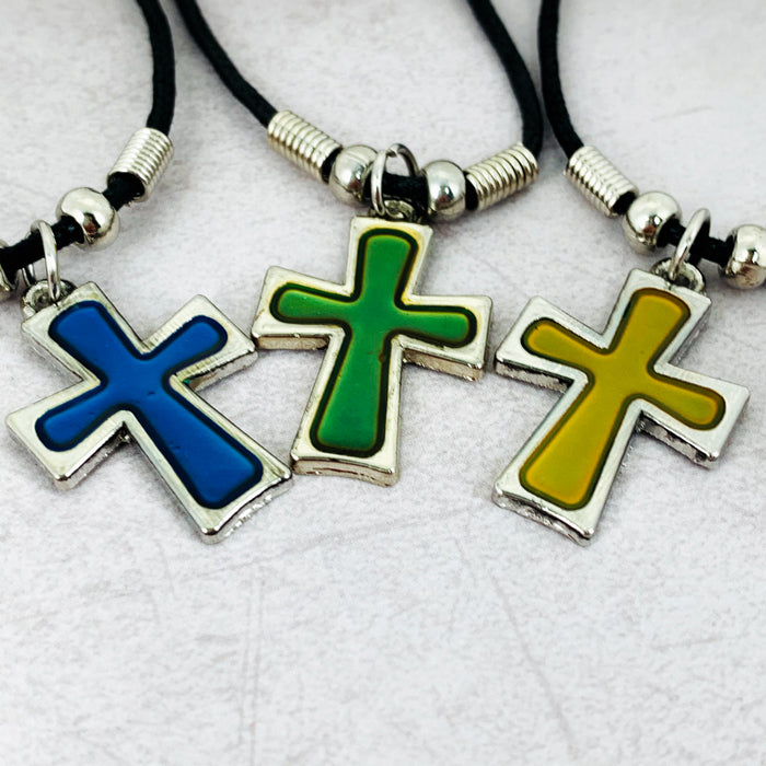 Mood Cross Choker - Forgiven Jewelry