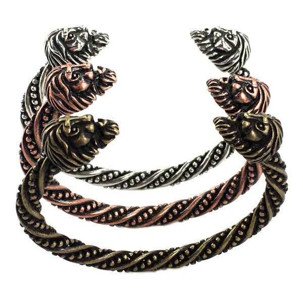 Vikings Lion of Judah Bangle - Forgiven Jewelry