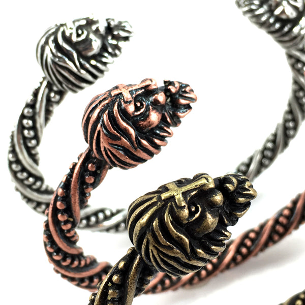 Vikings Lion Bangle Collection - Forgiven Jewelry