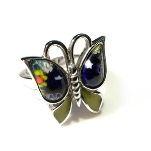 Millefiori Butterfly Ring Size 6 - Forgiven Jewelry