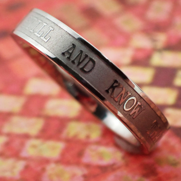 Be Still and Know Ring - Forgiven Jewelry