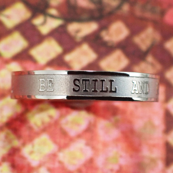 Be Still and Know Ring - Forgiven Jewelry