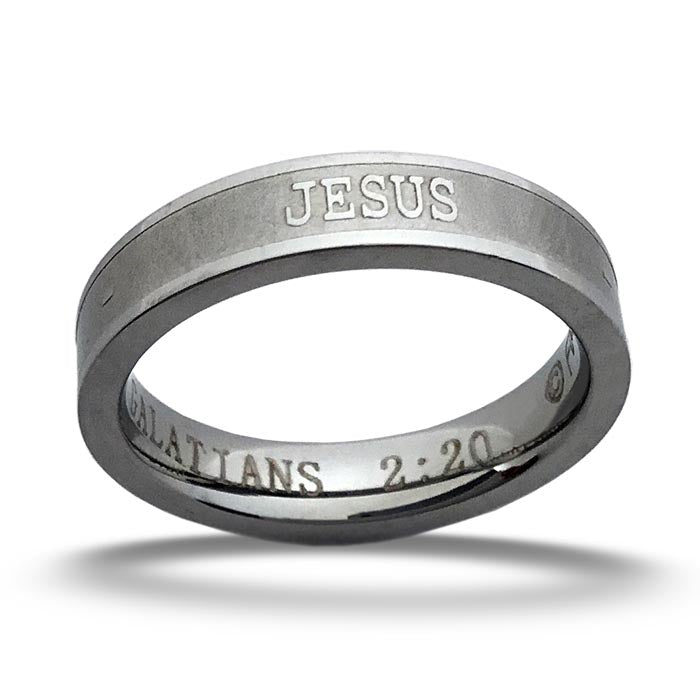 Jesus Band Ring - Forgiven Jewelry