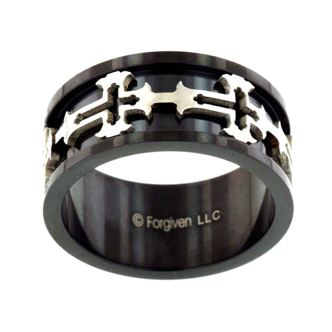 Large Cross Ring - Forgiven Jewelry
