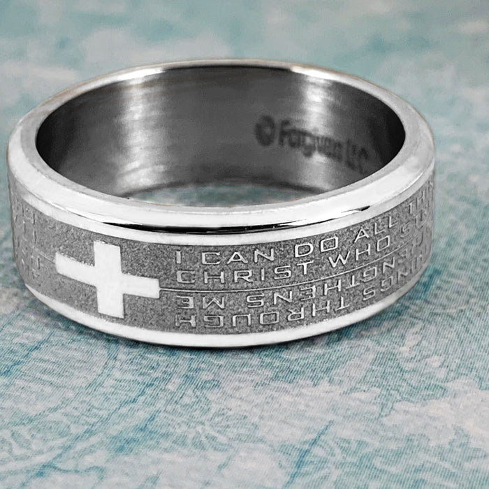 Philippians 4:13 Ring - Forgiven Jewelry