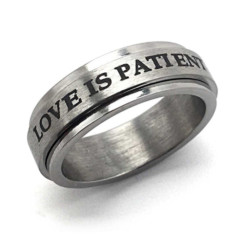 Love Is Patient Ring - Forgiven Jewelry
