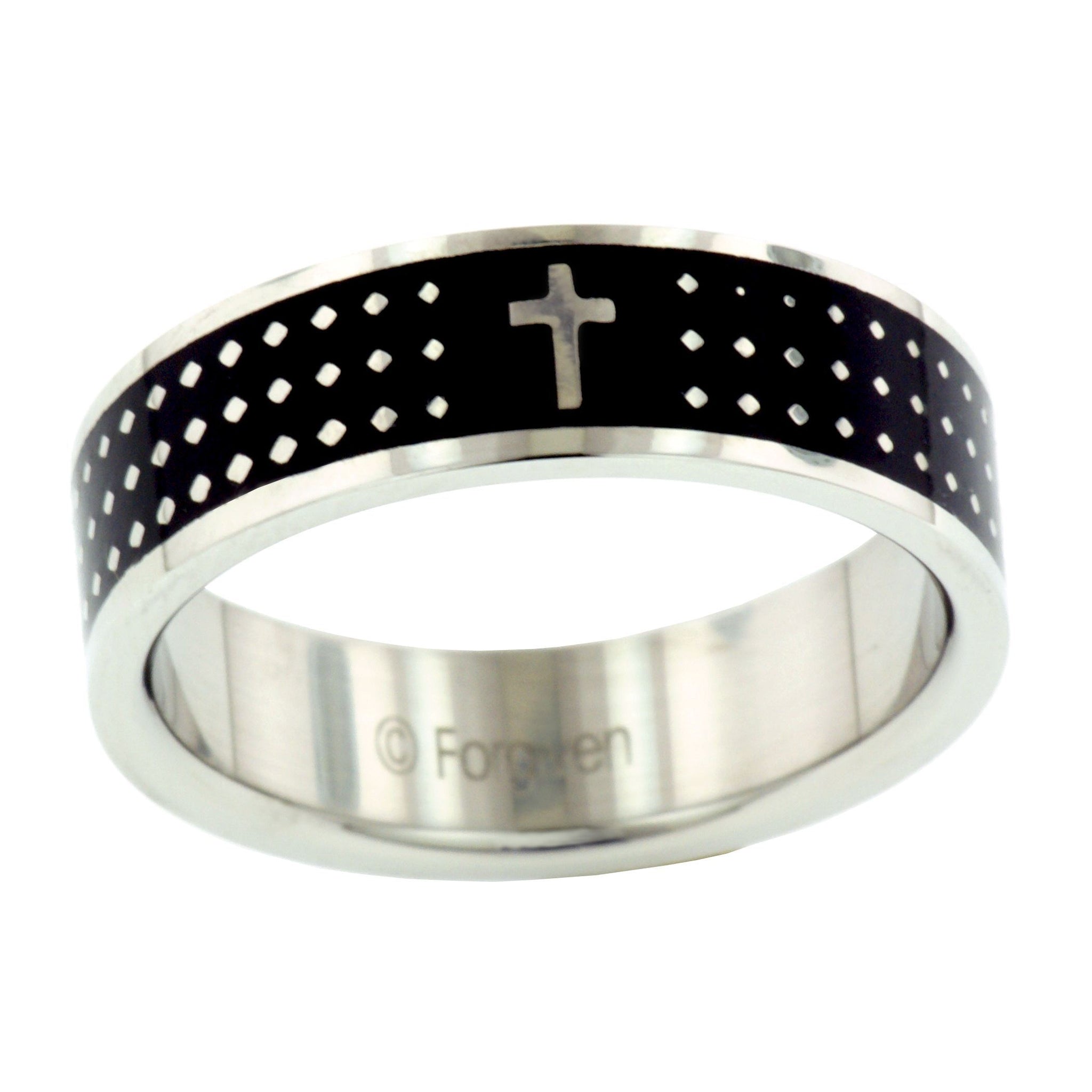 Cross Dot Ring - Forgiven Jewelry