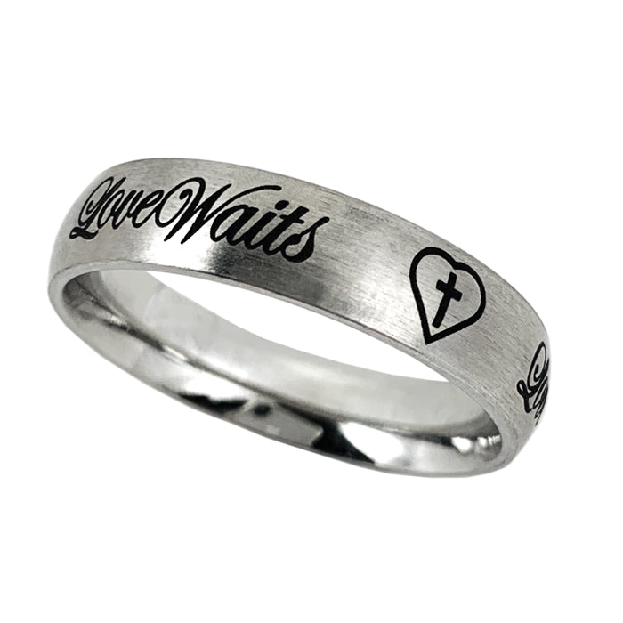 LOVE WAITS Ring - Forgiven Jewelry