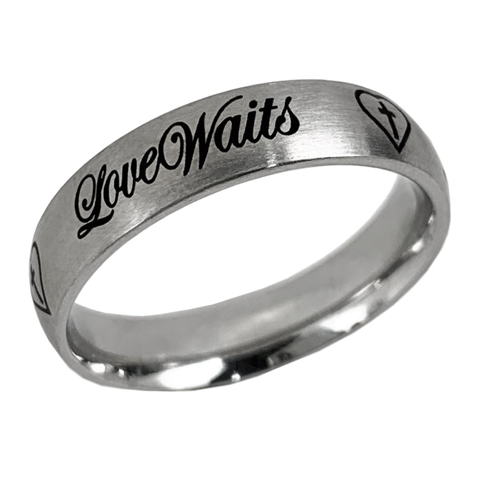 LOVE WAITS Ring - Forgiven Jewelry
