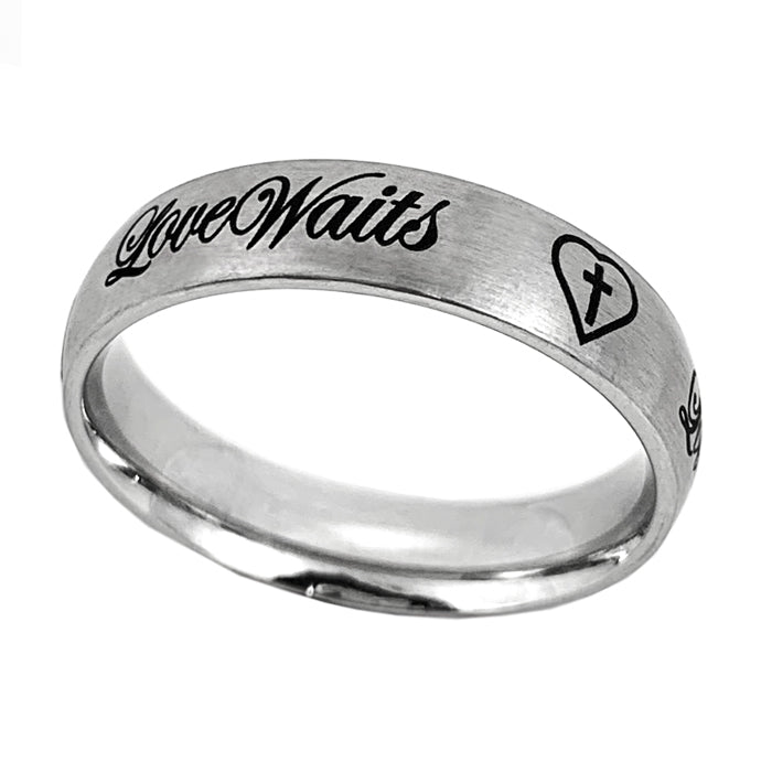 LOVE WAITS Ring - Forgiven Jewelry