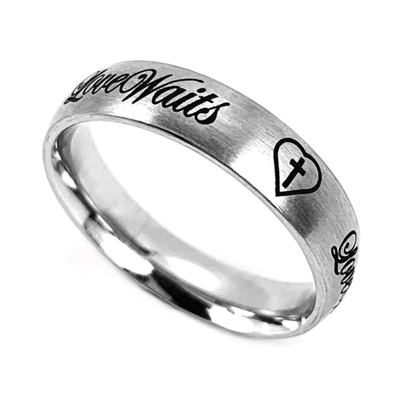 LOVE WAITS Ring - Forgiven Jewelry