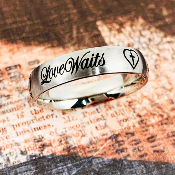 LOVE WAITS Ring - Forgiven Jewelry