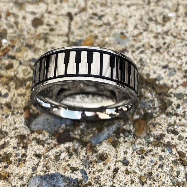 Music Piano Ring - Forgiven Jewelry