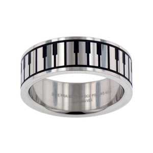 Music Piano Ring - Forgiven Jewelry